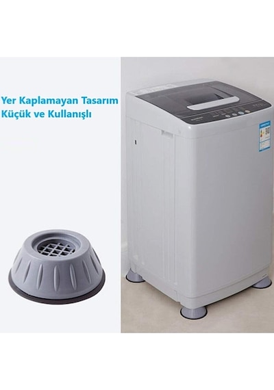 Gürültü Engelleyici ve Kaymaz Titreşim Önleyici Kauçuk Ayak Ped N11.36752