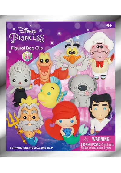 Disney Küçük Deniz Kızı Seri 25 Klipsli Figür 86165