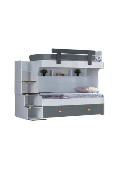 Ranza, Metris Yavrulu Ranza 3 Kapaklı Dolap 2 Adet Comfort Yatak 90 X 190 CM
