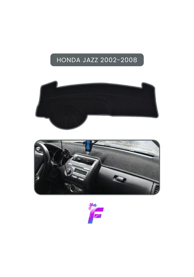 Honda Jazz 2002-2008 Uyumlu Torpido Örtüsü Çatlama Ve Isıya Karşı Tam Koruma Oto Aksesuar Tc26 Gri