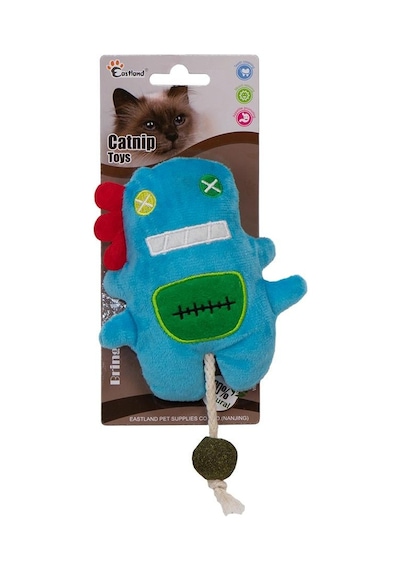 Eastland Catnipli Peluş Mavi Canavar 18cm