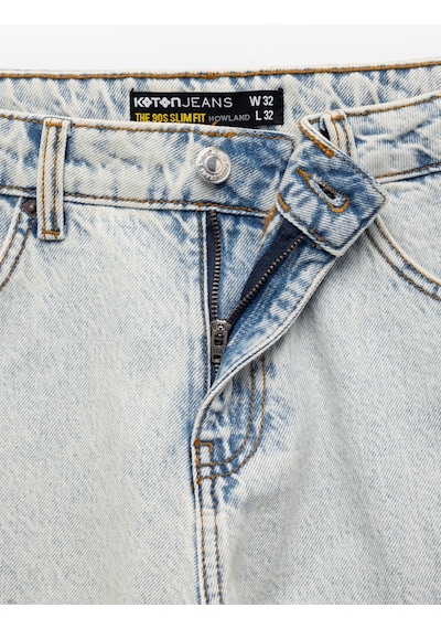 Koton Normal Bel Pamuklu 90's Slim Fit Jean Pantolon - Howland Jean Açık İndigo 5sam40018nd Açık İndigo Koton Normal Bel Pamuklu 90's Slim Fit Jean Pantolon - Howland Jean Açık İndigo 5sam40018nd Açık İndigo
