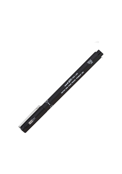 Uniball Pin 0.2 Fine Line Akrilik Uçlu Kalem Siyah 200 Siyah