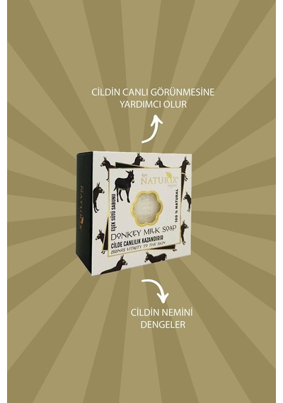 Naturix Eşek Sütü Sabunu 125 G