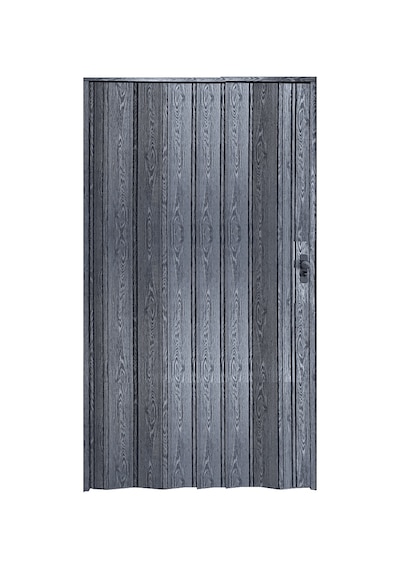 Penguen Akordiyon Kapı Antrasit Renk En 103-117 Cm Arası Boy 250 Cm