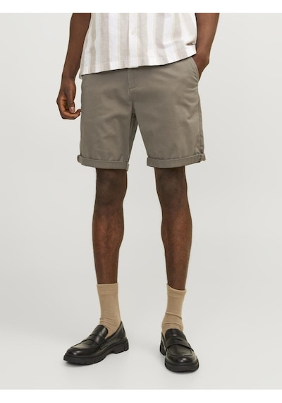 Jack & Jones Jpstbowıe Chino Şort 12165604 Açık Kahverengi