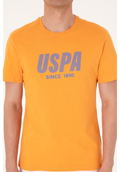 U.s. Polo Assn. Erkek Turuncu Tişört 50306966-vr051 Turuncu