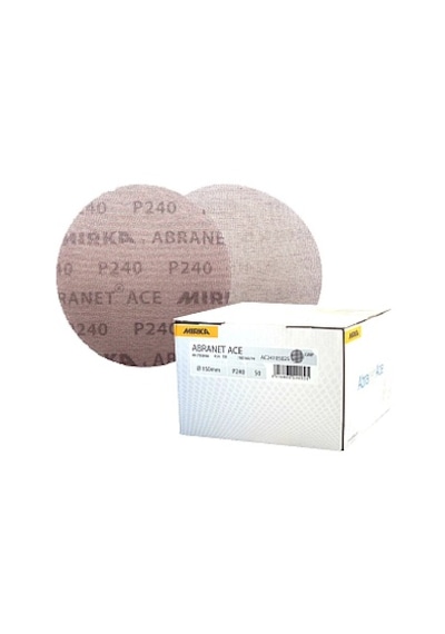 Mırka Abranet Ace 150Mm Tel Cırt Zımpara P240 5 Adet