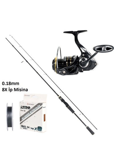 Remixon Focus Bg 4000m + 270cm 5-35gr Spin Olta Seti