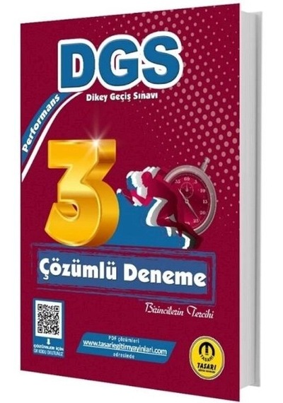 Tasarı Yayınları Dgs Performans Çözümlü 3 Deneme