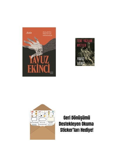 Aziz + Tene Yazılan Ayetler + Okuma Sticker'ları