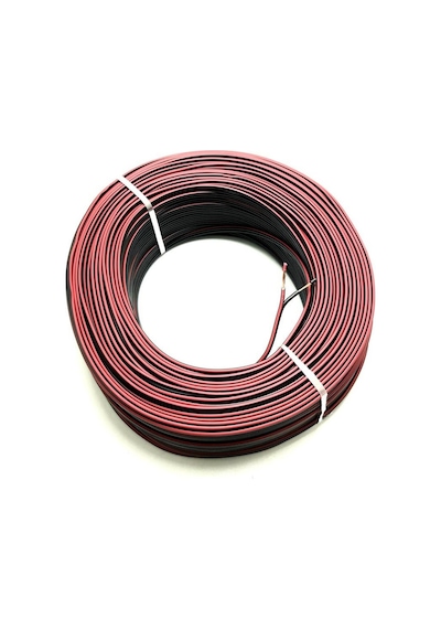 Fully 2x0.75 MM Ses Sistemi Kablosu 100mt Siyah