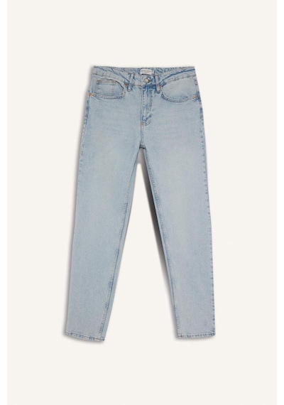 Defacto Slım Tapered Fıt Dar Paça Jean Pantolon F2324AX25SP Mavi