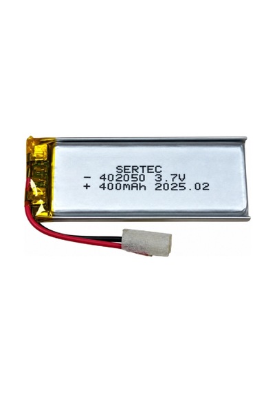 Sertec 402050 3.7v 400mah Devreli Li-polymer Pil 1.5a