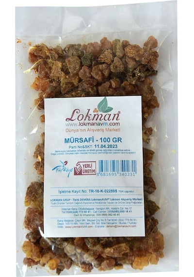 Mürsafi Zamkı Doğal 100 Gr Paket