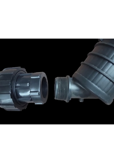 Damlama Sulama Filtresi 20 Mm 1/2" Y Tipi + 2 Adet Maşon Bağlantı Seti