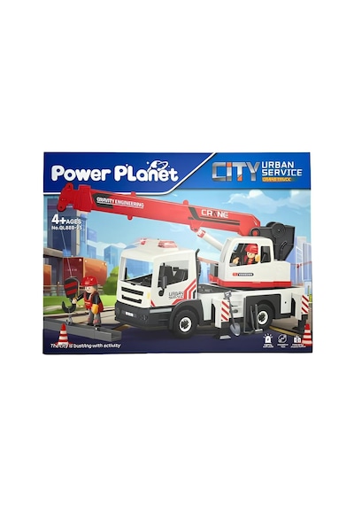 Power Planet Servis Vinç Kamyonu Oyun Seti