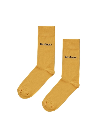 Bad Bear 18.01.02.023-c25 Solid Tall Erkek Çorap Sarı