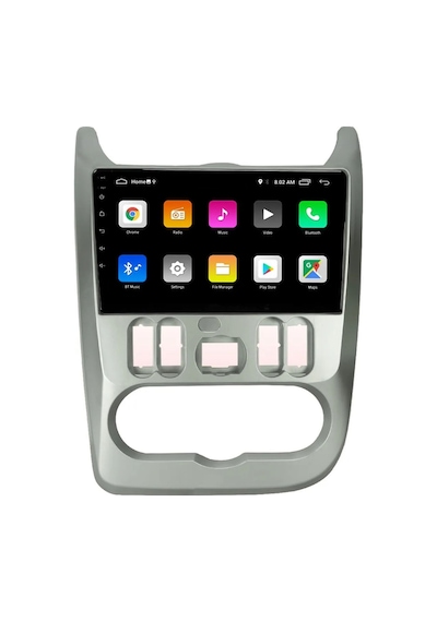 Exvol Dacia Logan Android Multimedya 4gb/64gb Carplay 9 İnc Hd Ips Ekran Kamera Hediyeli 9"