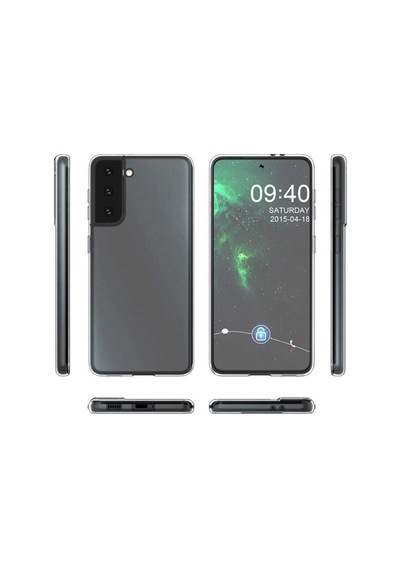 Galaxy S21 Kılıf Zore Şeffaf Ince Ve Esnek Süper Silikon Kılıf Renksiz