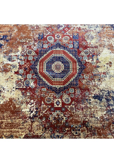 Hoom Rugs Tebriz Kr05 150 Tarak Makina Halısı Çok Renkli