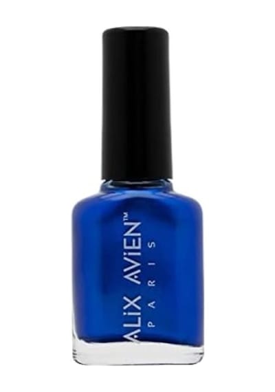 Sedefli Saks Mavi Oje 34 - Yüksek Pigmentli Uzun Süreli Kalıcılık Hızlı Kuruma - Nail Lacquer 34