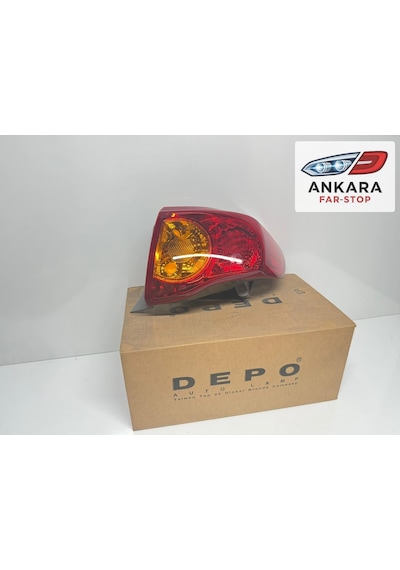 Toyota Corolla 2007 - 2009 Stop Lambası Dış Sağ Depo Marka