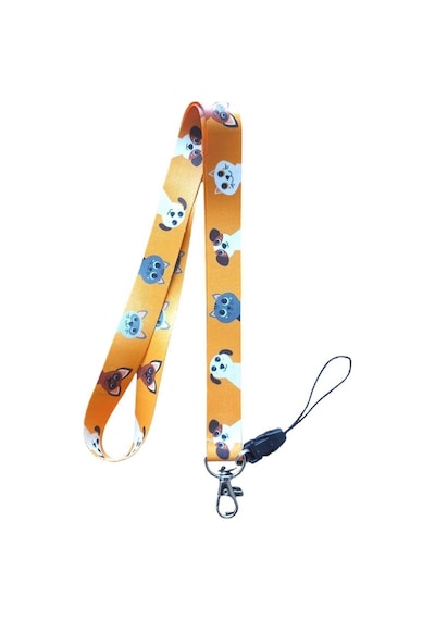 Kart Askı Ipi, Yaka Askı Ipi, Boyun Askı - 2 Cm Köpek