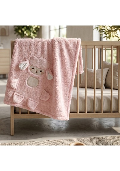 Sebi Bebe Bebek Welsoft Battaniye 1161 Somon