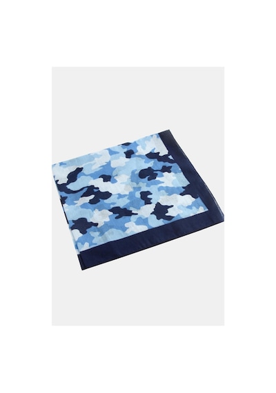 Zero Land Asker - 318 - Desenli - Kmrsfres - Bandana 50x50-mavi Çok Renkli