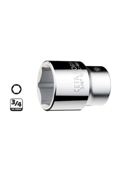 Ceta Form Ceta 3/4'' 6 Köşe Lokma 36 Mm-c32 H36