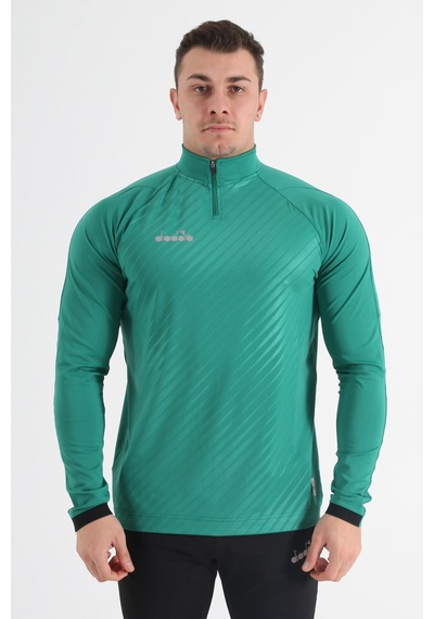 Diadora Elite Antrenman Eşofmanı Tek Üst Yeşil
