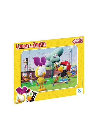 Ca 5082-5083 Limon Ile Zeytin Frame Puzzle 35 Parça-Ca Games