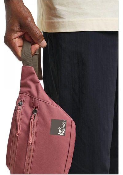 Jack Wolfskin 8007801 15x37x11 2lt Konya Hipbag Kırmızı Unisex Çanta Haki