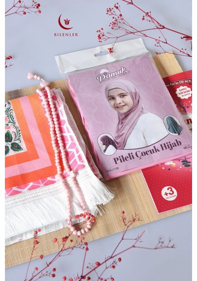 Kız Çocuk İbadet Seti Pembe