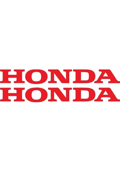 One Vıp Sale 20 Cm Mukavemetli Honda Yazılı Mini Sticker