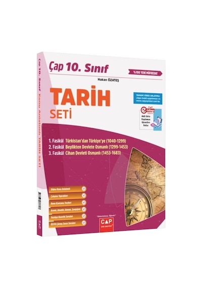 Çap Yayınları 10. Sınıf Tarih Seti