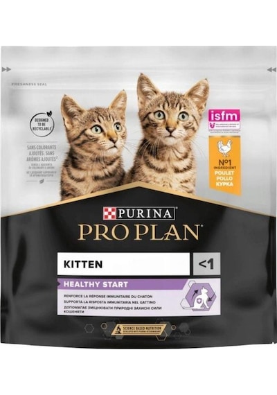 Pro Plan Kitten Tavuklu Yavru Kedi Maması 400 Gr