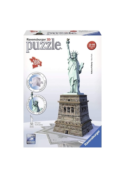 Ravensburger 3 Boyutlu Plastik Puzzle Özgürlük Anıtı 125845