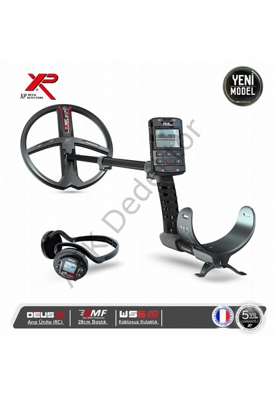 Xp Deus 2 Rc Metal Dedektörü 28 Cm Fmf Başlık + Ws6 St Kablosuz Kulaklık Genel Kullanım