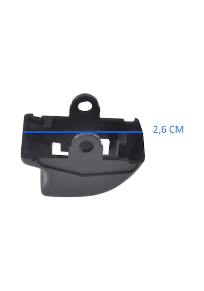 Peugeot 207 için Cam Düğme Kapağı-Sol
