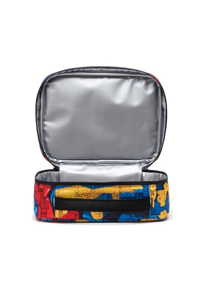 Herschel X Lego Pop Quiz Öğle Yemeği Çantası-15400 Renkli Soyut Blok