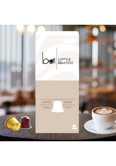 Bu Coffee Roastery Kapsül Kahve Orta içim 10'lu