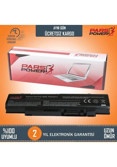 Toshiba Uyumlu Qosmio F60-14T. F60-14U Notebook Batarya - Pil Pars