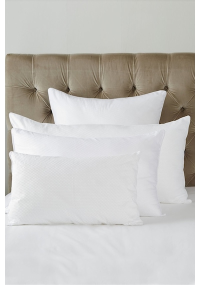 The White Company Süper Yumuşak Ultra Yıkanabilir Yastık, 50 X 90 Cm Beyaz