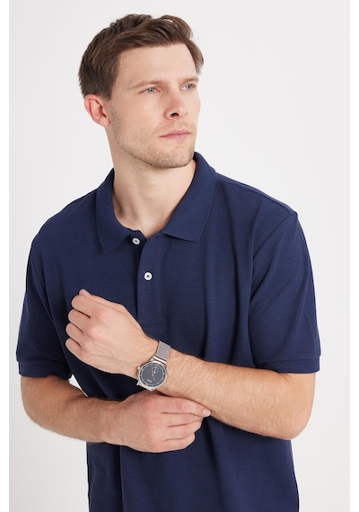 Tudors Erkek Regular Fit Klasik Kesim Pamuklu Yumuşak Dokulu Serin Tutan Kumaş Düz Lacivert Polo Yaka Tişört-35001 Lacivert Tudors Erkek Regular Fit Klasik Kesim Pamuklu Yumuşak Dokulu Serin Tutan Kumaş Düz Lacivert Polo Yaka Tişört-35001 Lacivert