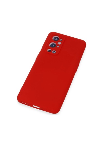 Newface - 354 - One Plus 9 Pro Kılıf Nano İçi Kadife Silikon - Ece-umay - - Kırmızı
