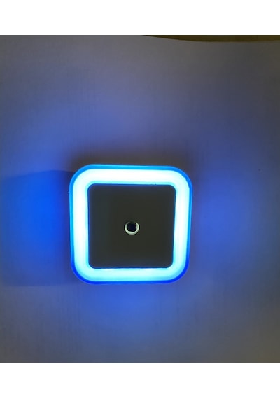 Ct-9500 Led Gece Lambası Fotoselli Led Otomatik Yanan Led Lamba(524562065) Mavi
