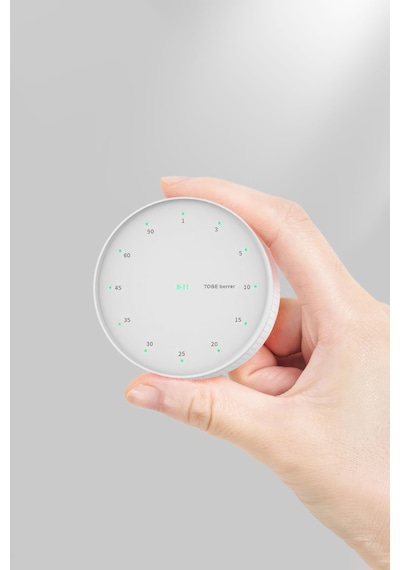 Beyaz Led Göstergeli Mekanik Mutfak Manyetik Ve Ayaklı Zamanlayıcı Timer Thr396by