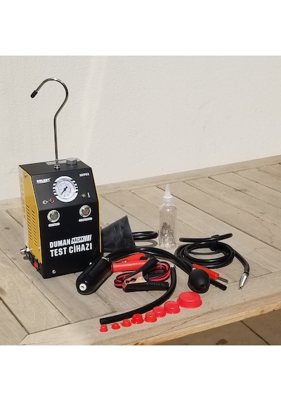 Duman Kaçak Test Cihazı Sarı Kasa Full Ekipman Yakıtı Dahil